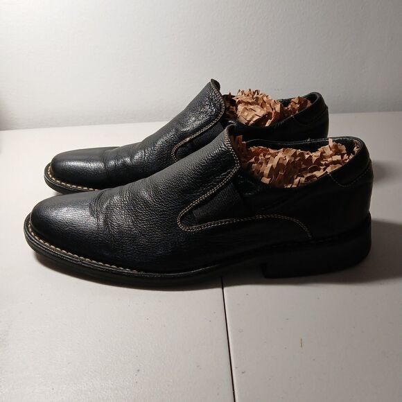 Cole Haan Men\'s Black Leather Slip On Dress Loafers Size 9M C03507 main image 5